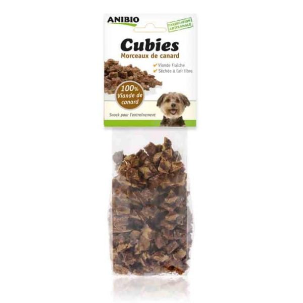 Friandises de dressage pour chien canard 100g