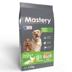 Croquettes Mastery chien stérilisé light 12kg