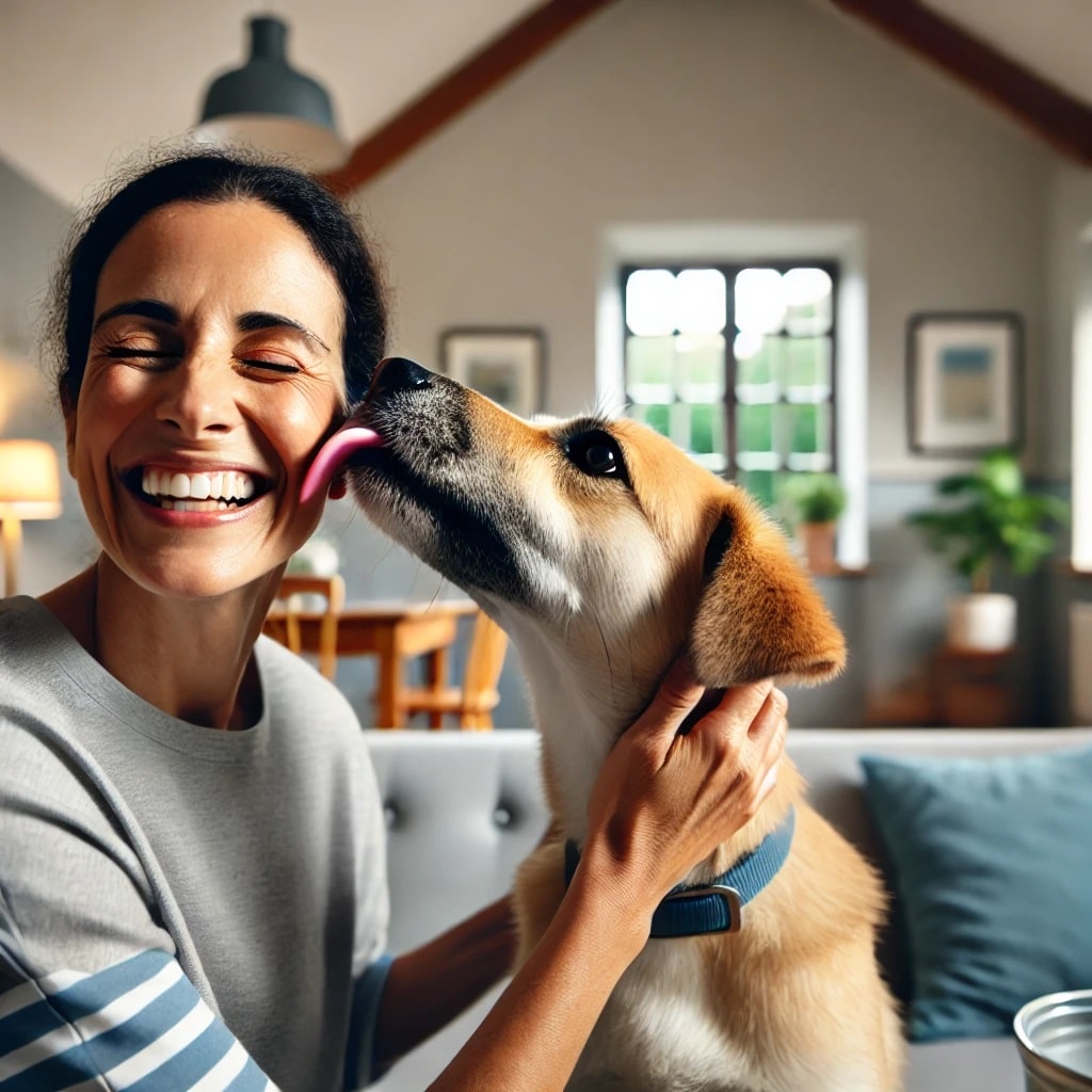 Pourquoi mon chien me lèche-t-il autant