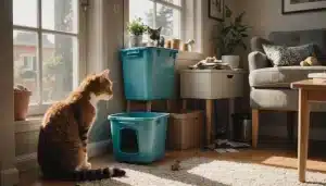 Litière pour chat